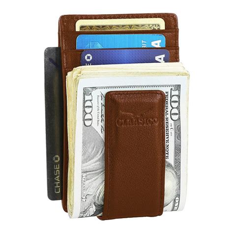 rfid blocking card holder with money clip|magnetic money clips for men.